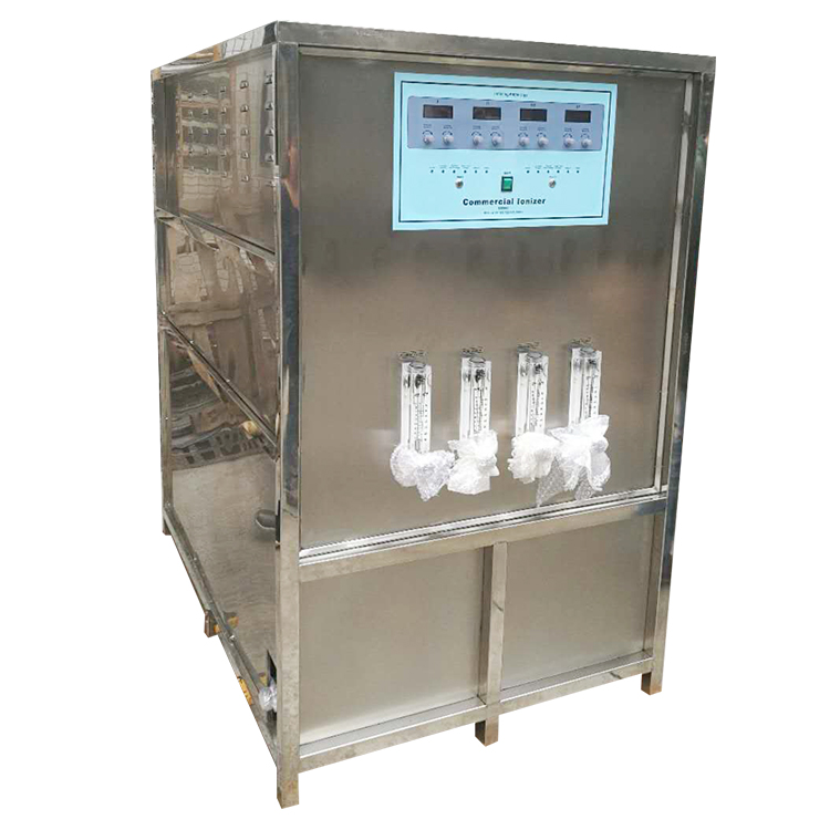 Qual é o princípio de funcionamento da máquina de água ionizada alcalina?