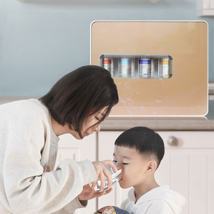 Adaptador de água alcalina de 4 estágios para casa uf purificador de água alcalina uf ultrafiltração filtro purificador de água para casa